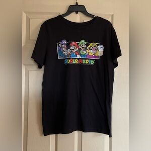 Nintendo Super Mario Black T-Shirt